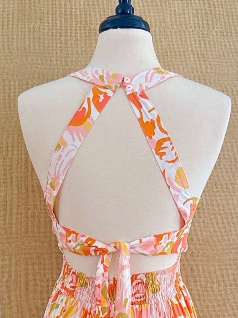 Anthropologie Abel the label Maxi Floral Sundress  women’s size M - Picture 13 of 13